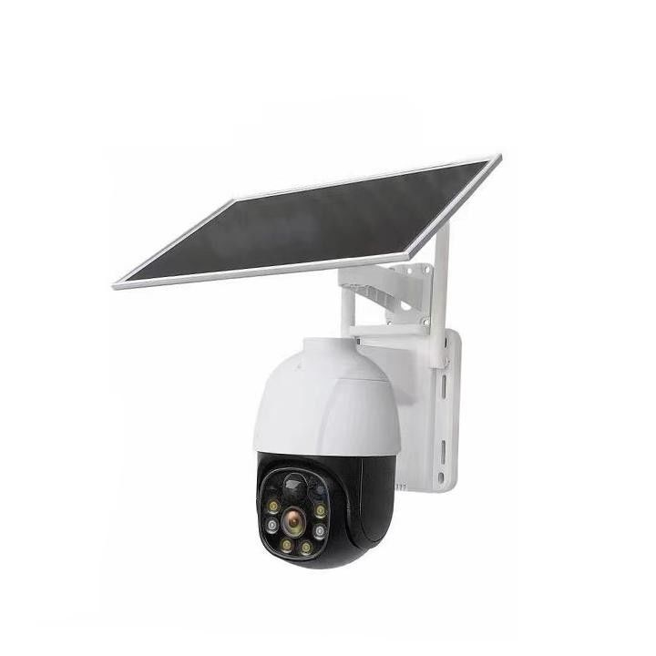 CE 2MP IP WiFi Солнечная камера безопасности PTZ 360 градусов H.265 беспроводная