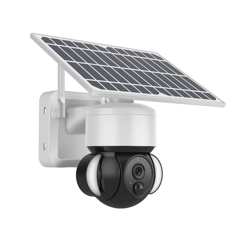 Умная сигнализация 3MP UBOX солнечная камера PTZ IP66 водонепроницаемая поддержка двухстороннего аудио